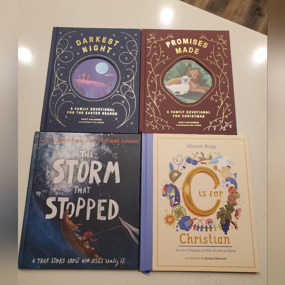 Brand new Set of 4 Christian Devotional Books
